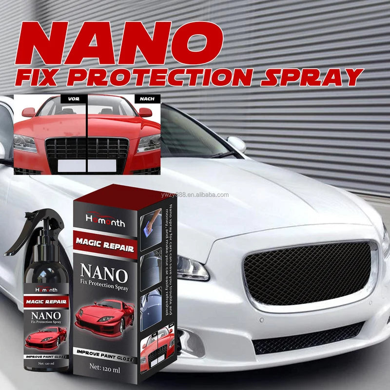 Magic Nano Car Polish Spray – Scratch Remover & Paint Shine Restorer for Cars 🚗✨