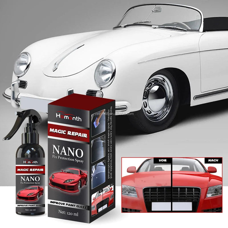 Magic Nano Car Polish Spray – Scratch Remover & Paint Shine Restorer for Cars 🚗✨